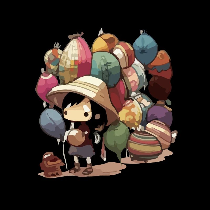 La vendeuse de ballons