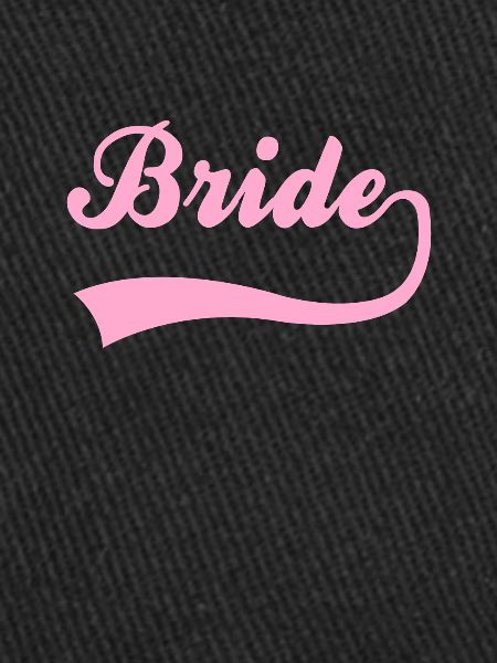 Lettrage de mariée nuptiale