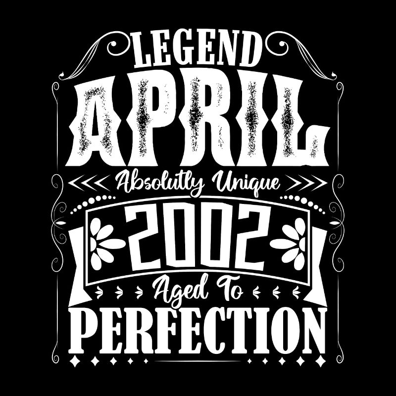 April 2002. Jubiläum April 2002. Geschenk 2002.