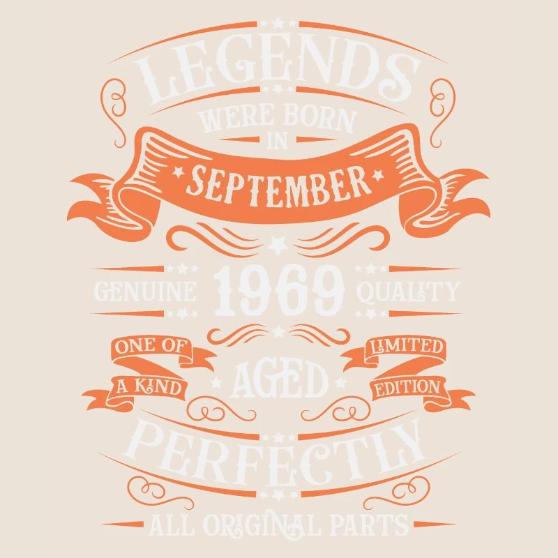 52nd Anniversary September 1969 Gift Idea