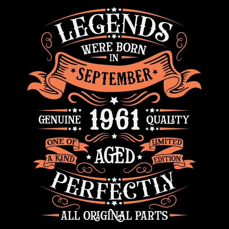 September 1961 Originelle Geburtstagsgeschenkidee