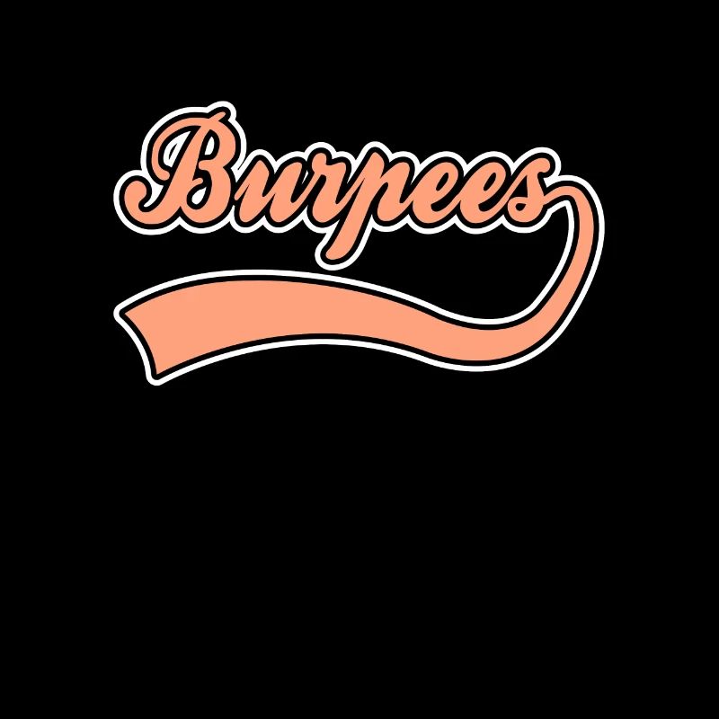 Lettrage de Burpee
