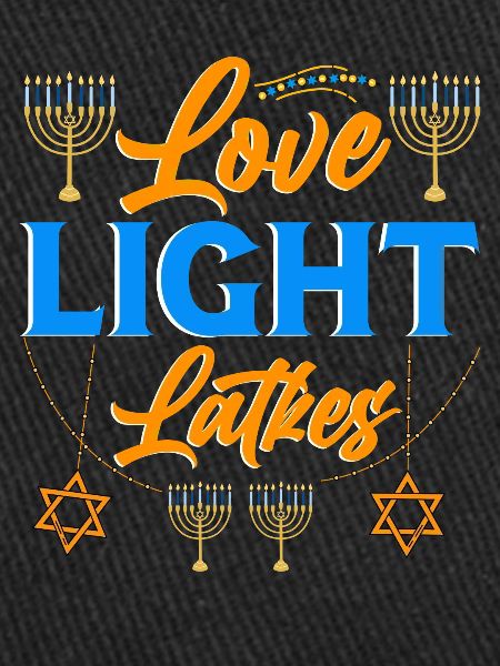 Hanoukka Hanoukka Dreidel Latkes Hanoukka