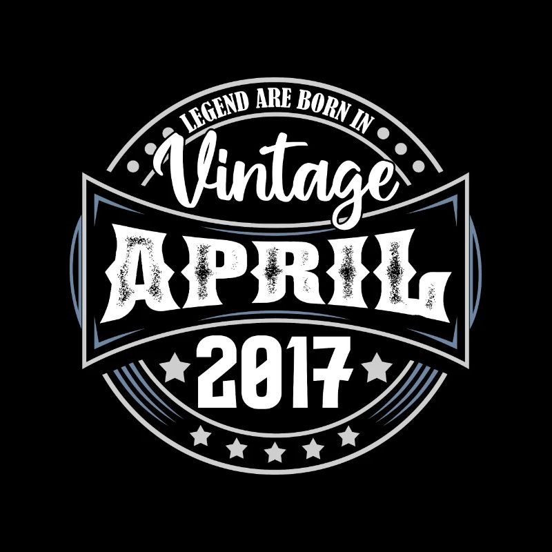 April 2017. Geburtstagsgeschenk April 2017 April