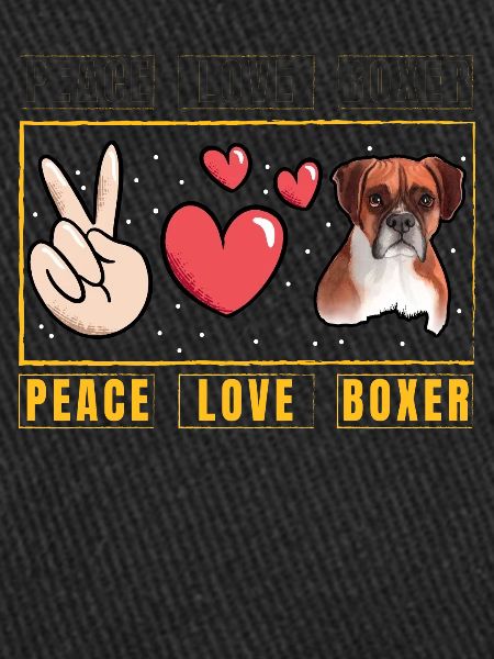 Peace Love Boxer