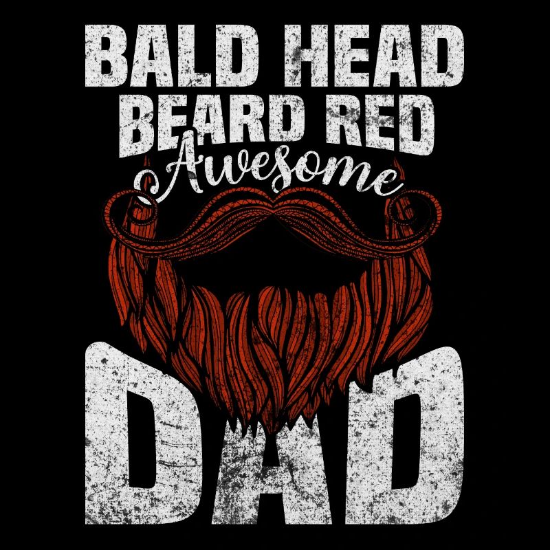 Being Bald Bald Guy With A Beard Bald Dad