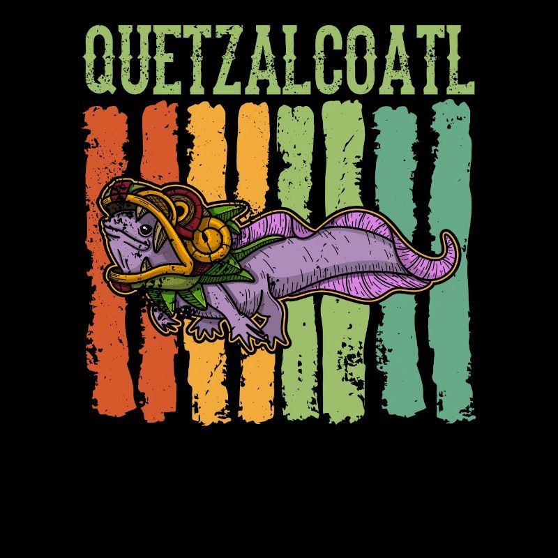 Quetzalcoatl Axolotl Mexique Divinité Aztèque