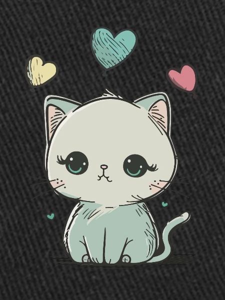 cute little Doodle cat