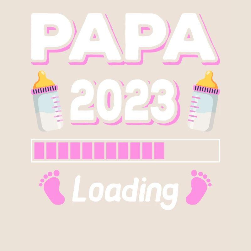 Papa Loading 2023 Vater Väter Vatertag