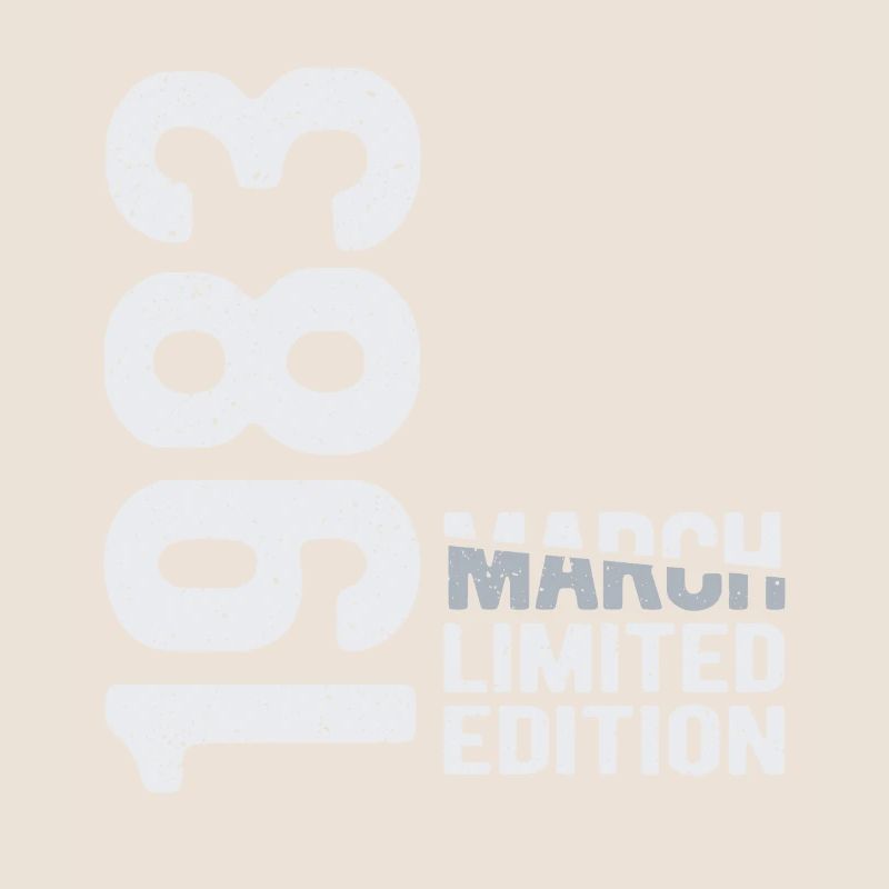 Mars 1983 édition limitée Année de naissance
