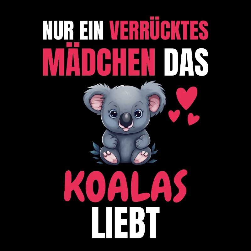 Australien Tier Lustiges Mädchen Geschenk Koala
