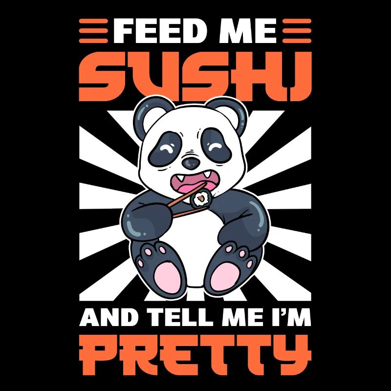Panda eats sushi Zookeeper