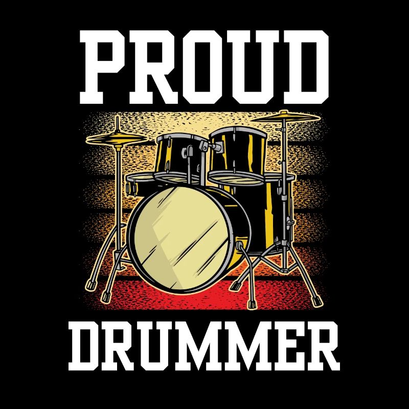 Proud Drummer Drums Drumming