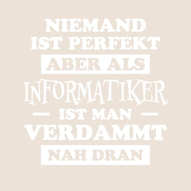 Informatiker Lustig Spruch Programmierer Geschenk