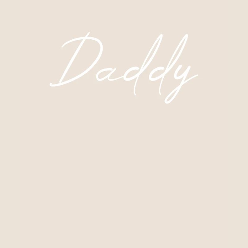 Daddy lettering