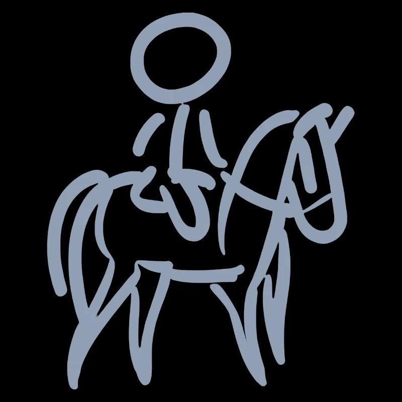 Cavalier sur Cavalier Minimalisme Minimaliste