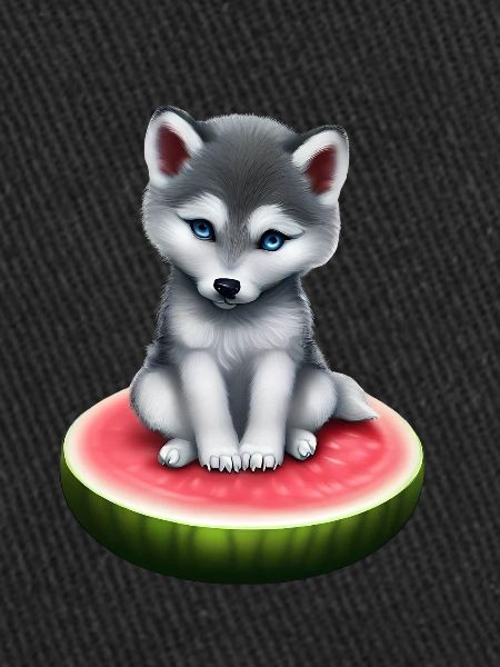 Wassermelone Wolf