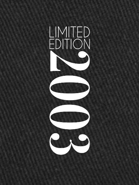 Édition limitée 2003