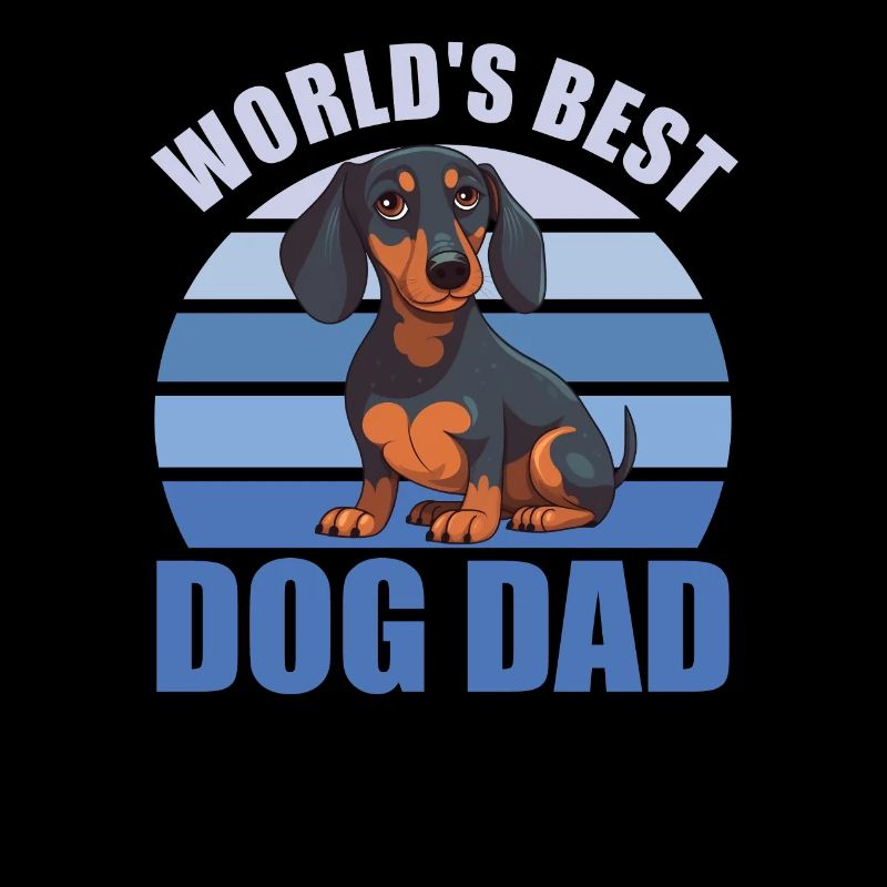 Le meilleur chien du monde Daddy Mignon teckel
