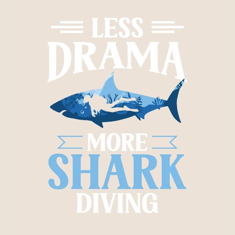 Moins de drame Plus de plongée avec les requins Plongée avec les requins