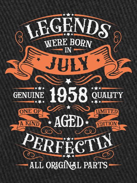Juillet 1958 Anniversaire