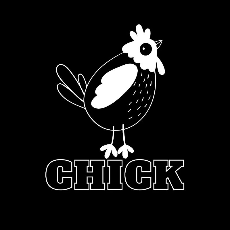 Chick for Chicks - T-shirt poussin mignon