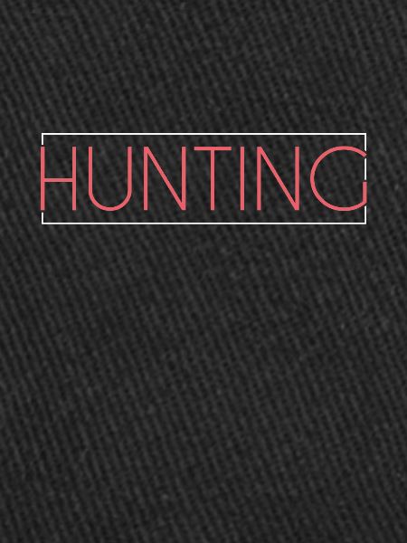 Lettrage Hunt