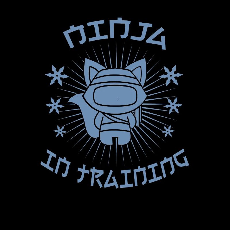 Ninja chat Ninja en formation