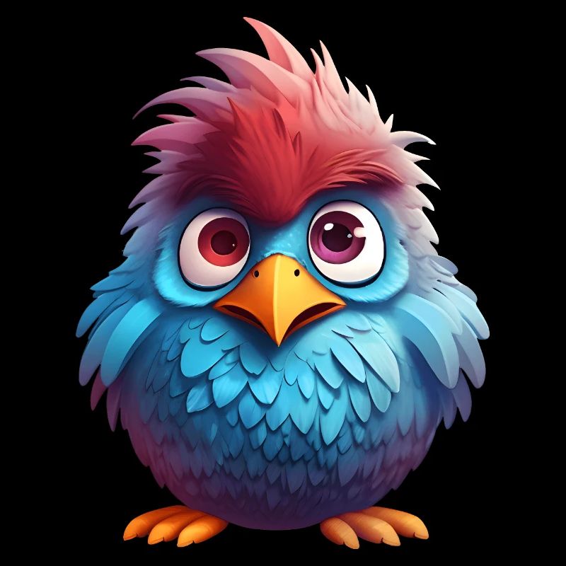 Fluffy Feathered Darling