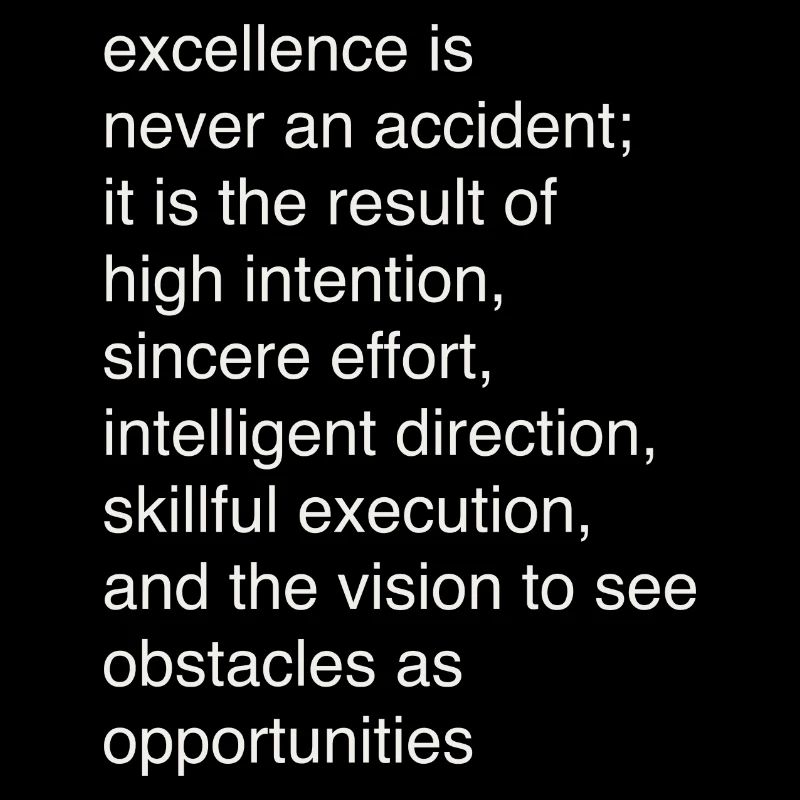 Excellence