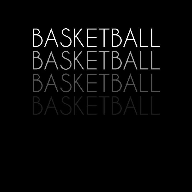 Lettrage de basket-ball