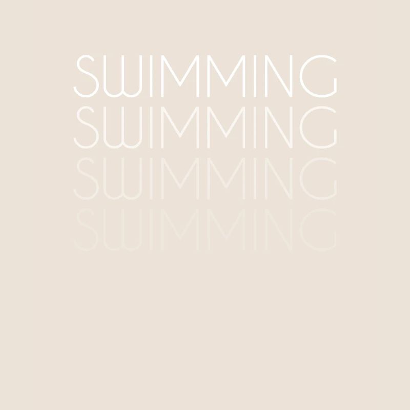 Lettrage de natation