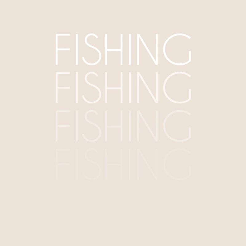 Lettrage de pêche