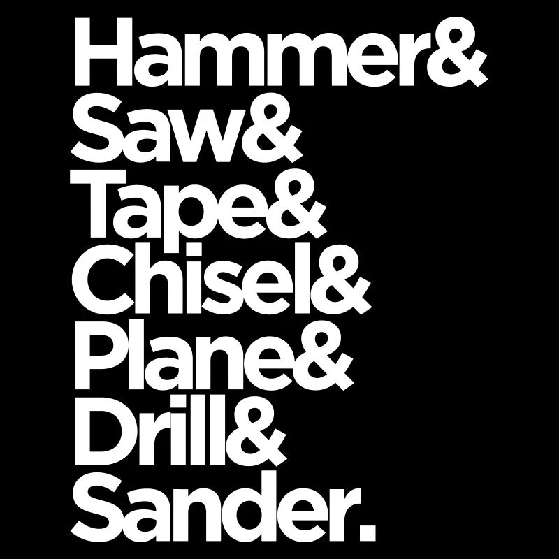 Funny Carpenter Tools