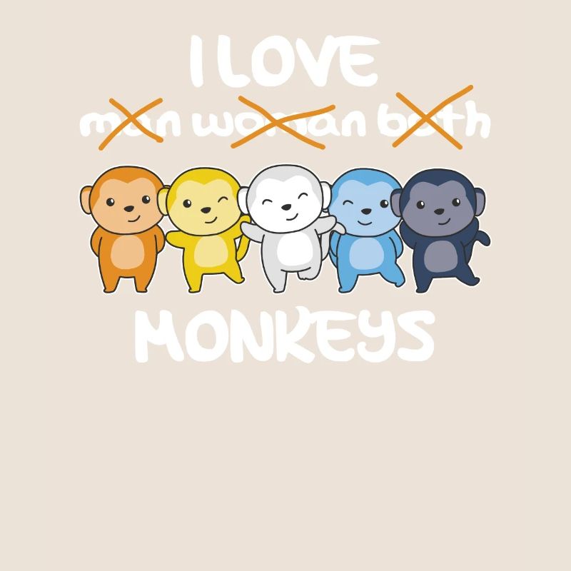 Aroace Flag Pride LGBTQ Mignon Singe