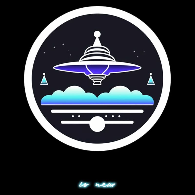Aliens Ufo Comic Design