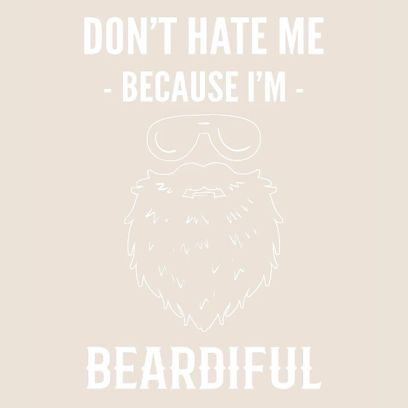 Ne me haïssez pas parce que je suis un coiffeur beardiful