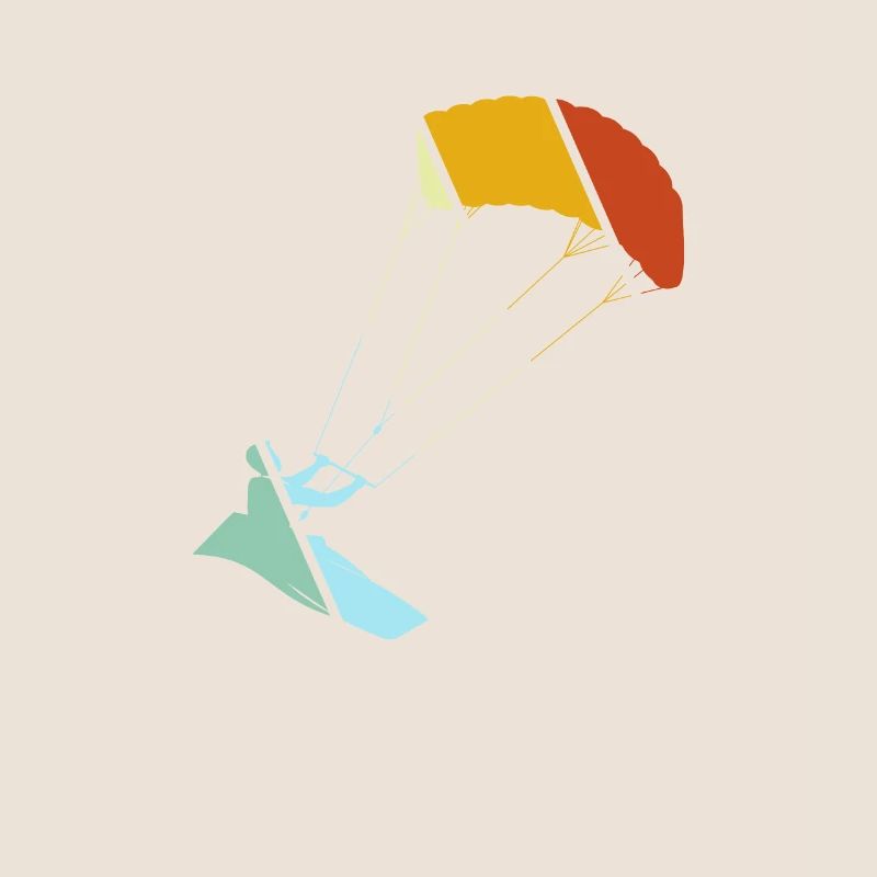 Kite surf Rétro