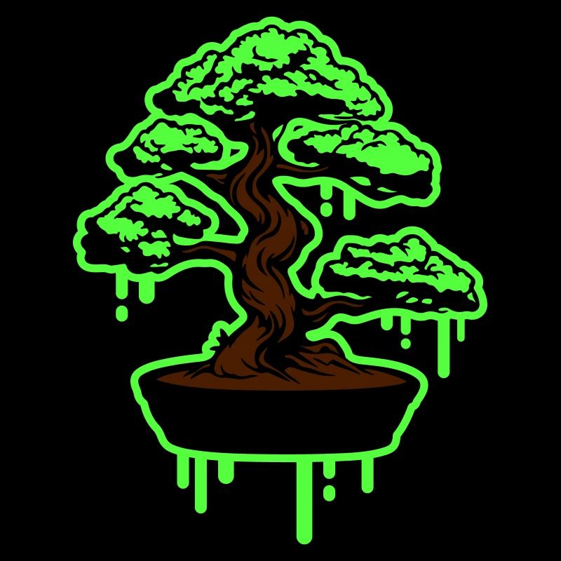 Symbole du bonsaï de l’arbre