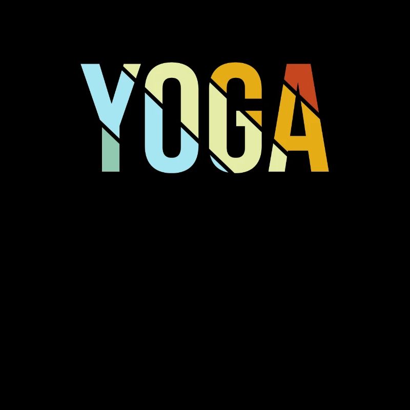 Yoga Retro lettering