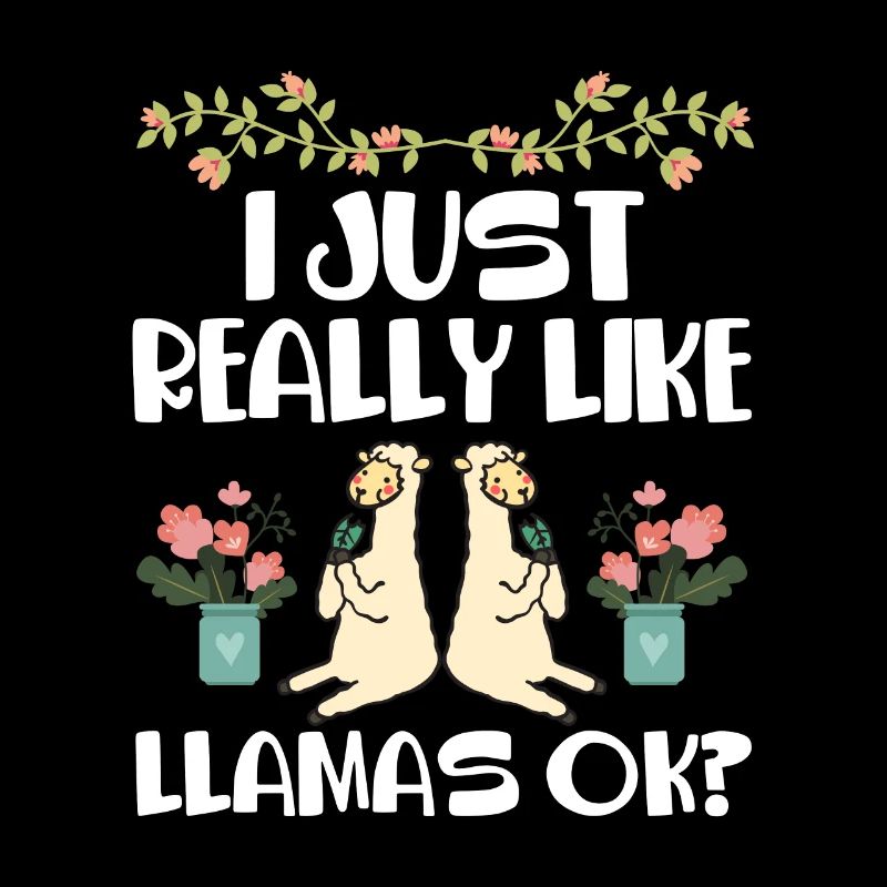 J’aime beaucoup les lamas
