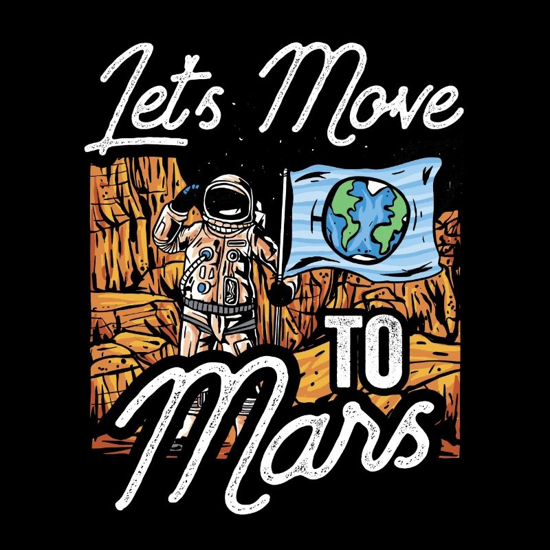 Departure to Mars Space Planet Astronaut