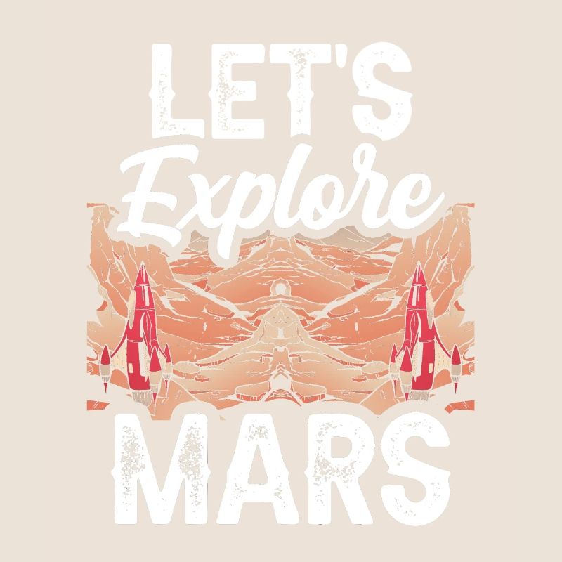 Explorons l’astronaute spatial de Mars Planet