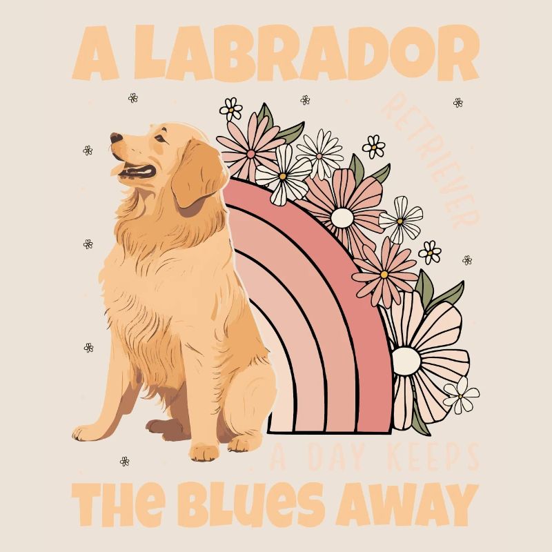 A Labrador Retriever a day keeps the blues away