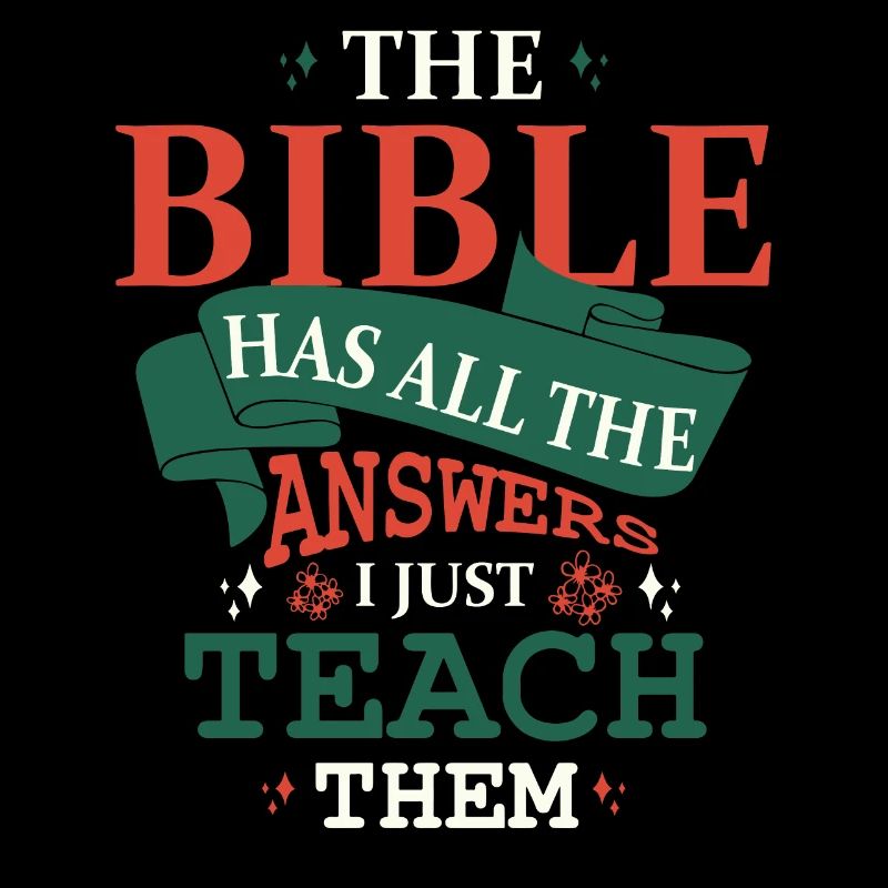 La Bible a des réponses que je viens de leur enseigner