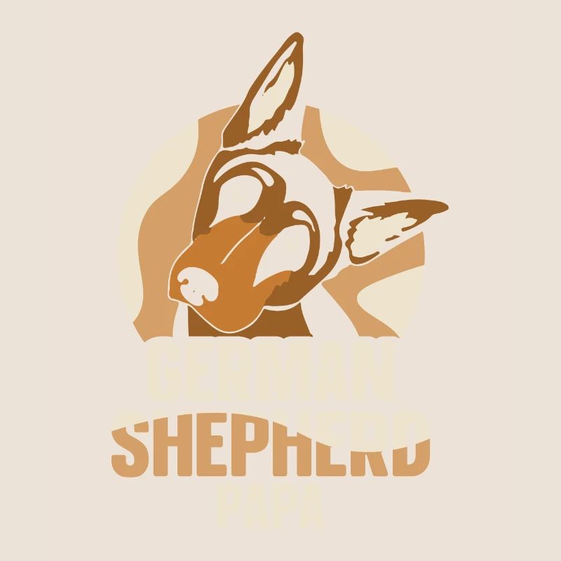 German Shepherd Daddy Lover Cute Pet