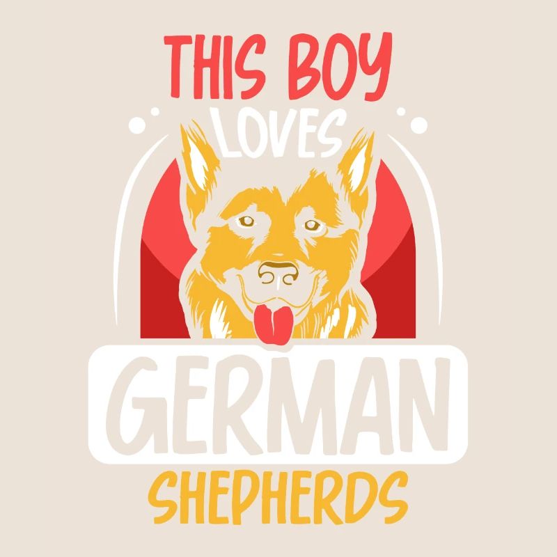 This Boy Loves German Shepherd Cute Dog