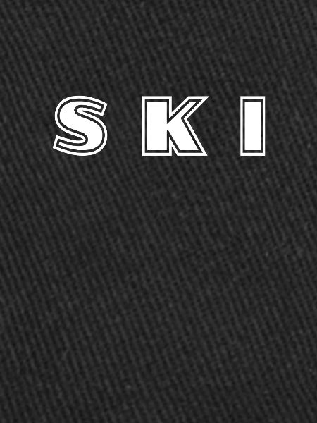 Lettrage de ski