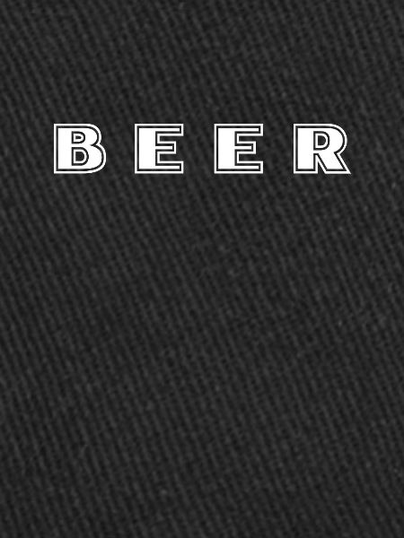 Lettrage de bière