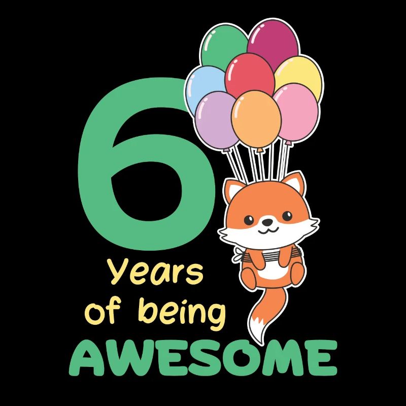 Fox pour les enfants de 6 ans de six ans